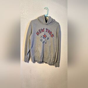 Gray New York Hoodie